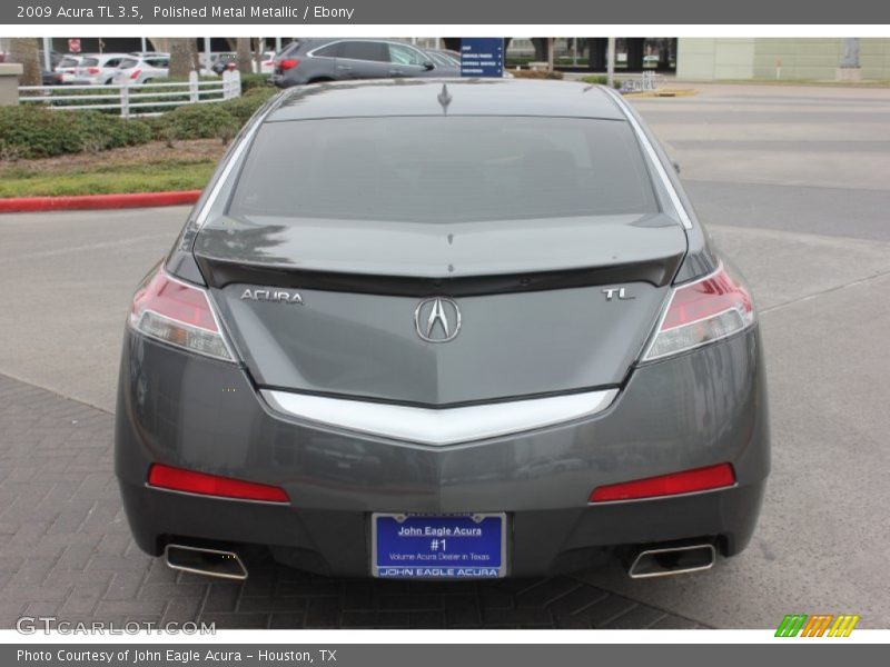 Polished Metal Metallic / Ebony 2009 Acura TL 3.5