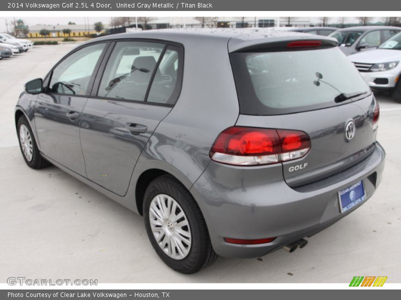 United Gray Metallic / Titan Black 2014 Volkswagen Golf 2.5L 4 Door