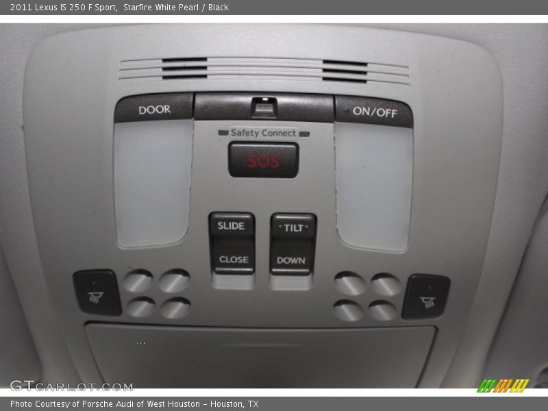 Starfire White Pearl / Black 2011 Lexus IS 250 F Sport