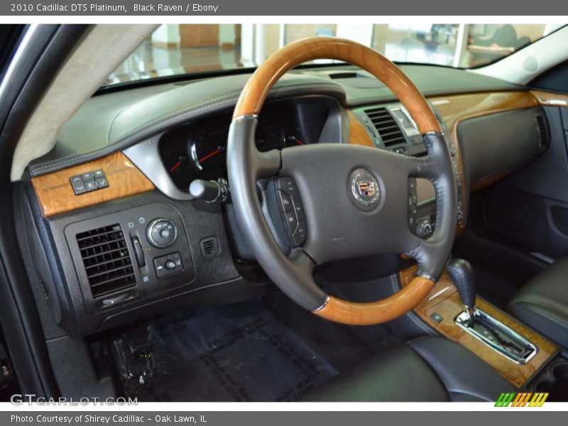 Black Raven / Ebony 2010 Cadillac DTS Platinum