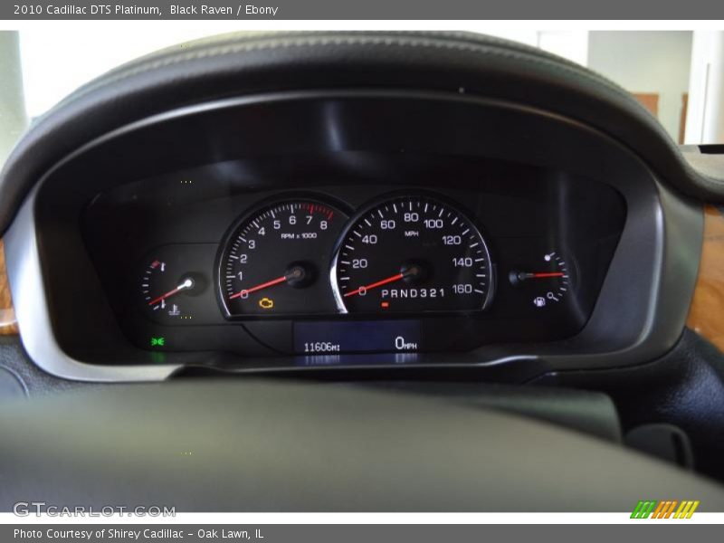Black Raven / Ebony 2010 Cadillac DTS Platinum