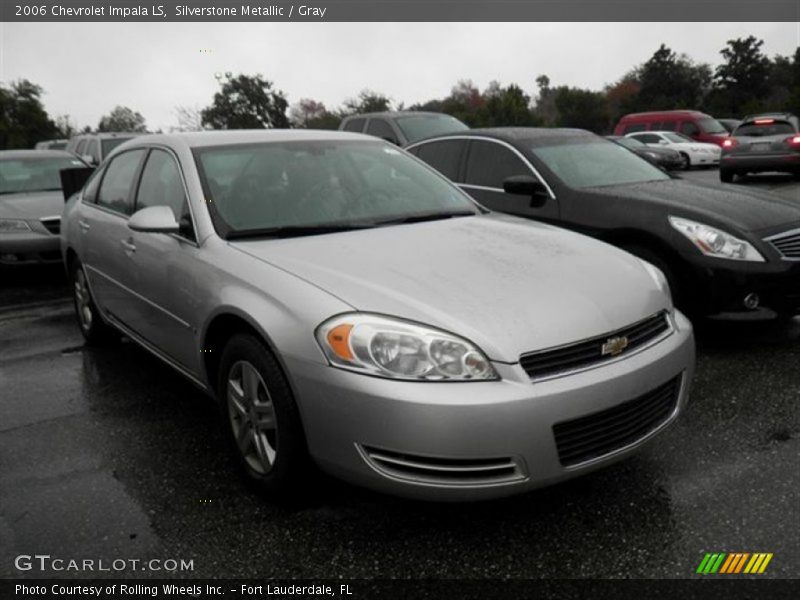 Silverstone Metallic / Gray 2006 Chevrolet Impala LS