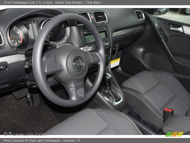 United Gray Metallic / Titan Black 2014 Volkswagen Golf 2.5L 4 Door