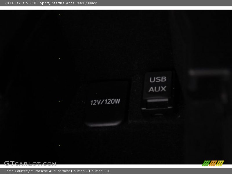 Starfire White Pearl / Black 2011 Lexus IS 250 F Sport