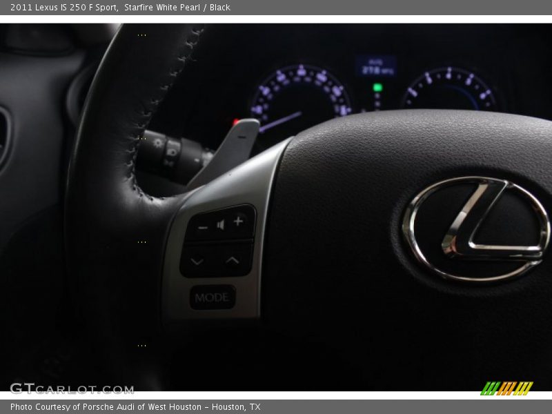 Starfire White Pearl / Black 2011 Lexus IS 250 F Sport