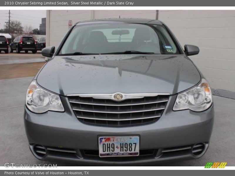 Silver Steel Metallic / Dark Slate Gray 2010 Chrysler Sebring Limited Sedan