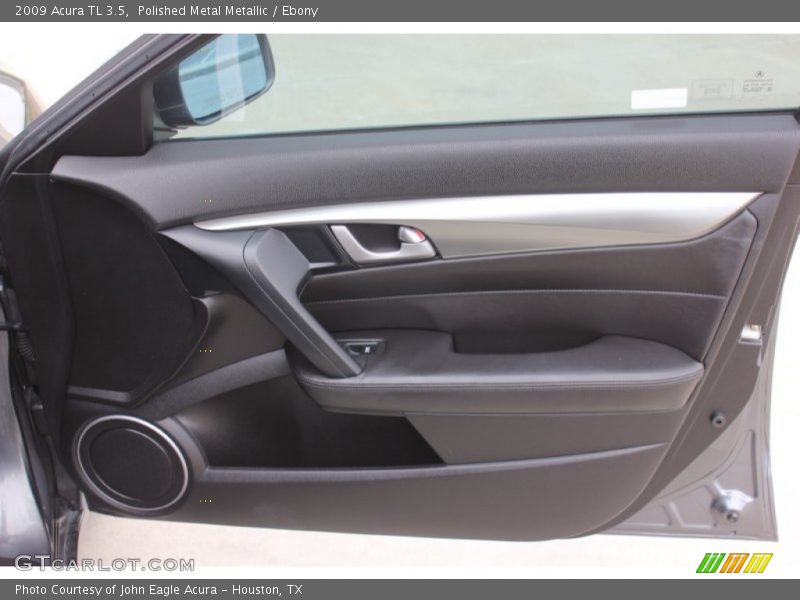Polished Metal Metallic / Ebony 2009 Acura TL 3.5