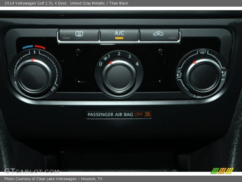 United Gray Metallic / Titan Black 2014 Volkswagen Golf 2.5L 4 Door