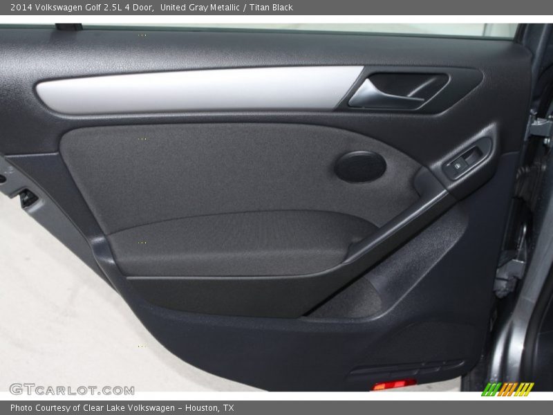 United Gray Metallic / Titan Black 2014 Volkswagen Golf 2.5L 4 Door