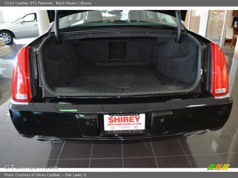 Black Raven / Ebony 2010 Cadillac DTS Platinum