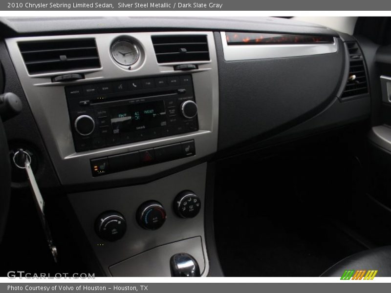 Silver Steel Metallic / Dark Slate Gray 2010 Chrysler Sebring Limited Sedan
