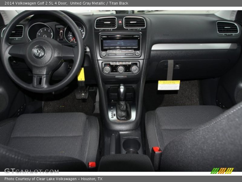 United Gray Metallic / Titan Black 2014 Volkswagen Golf 2.5L 4 Door