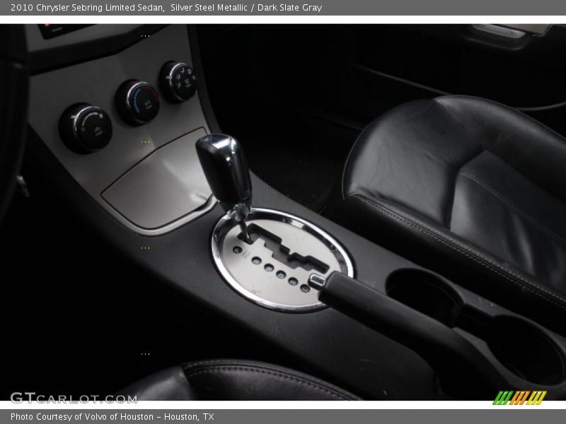Silver Steel Metallic / Dark Slate Gray 2010 Chrysler Sebring Limited Sedan
