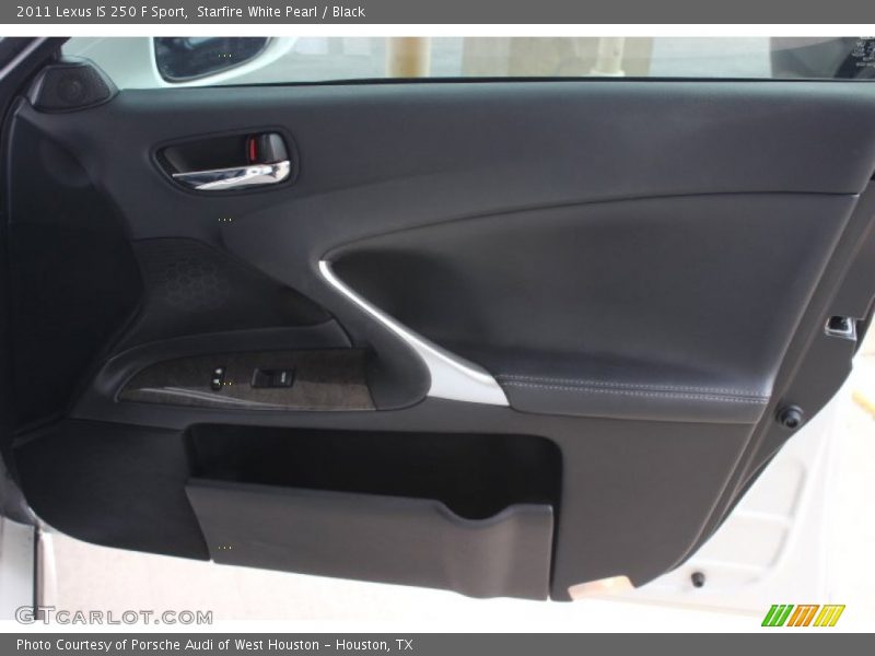 Starfire White Pearl / Black 2011 Lexus IS 250 F Sport