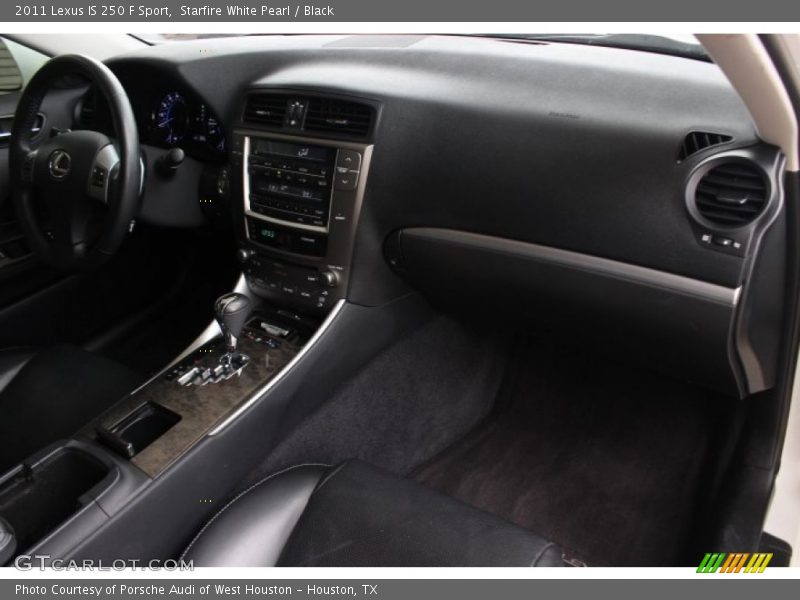 Starfire White Pearl / Black 2011 Lexus IS 250 F Sport