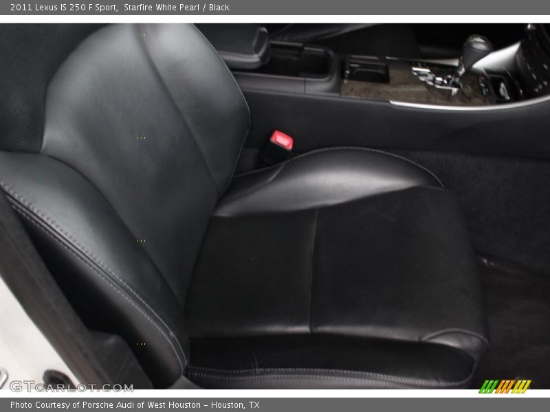 Starfire White Pearl / Black 2011 Lexus IS 250 F Sport
