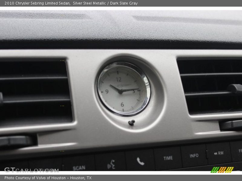 Silver Steel Metallic / Dark Slate Gray 2010 Chrysler Sebring Limited Sedan