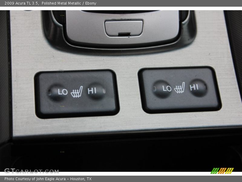 Polished Metal Metallic / Ebony 2009 Acura TL 3.5