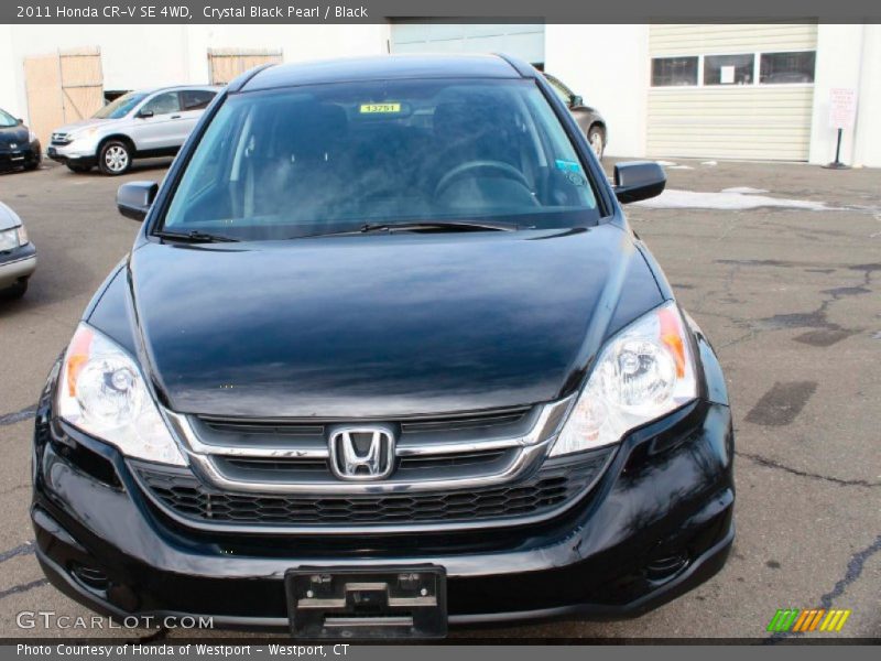 Crystal Black Pearl / Black 2011 Honda CR-V SE 4WD