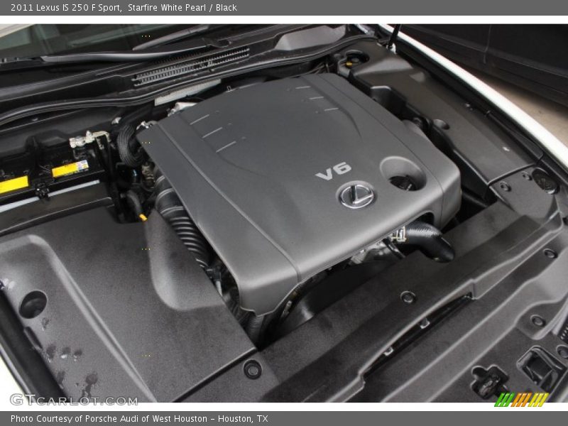 Starfire White Pearl / Black 2011 Lexus IS 250 F Sport