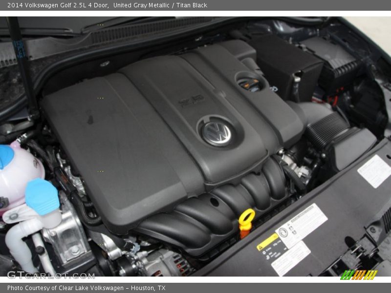 United Gray Metallic / Titan Black 2014 Volkswagen Golf 2.5L 4 Door