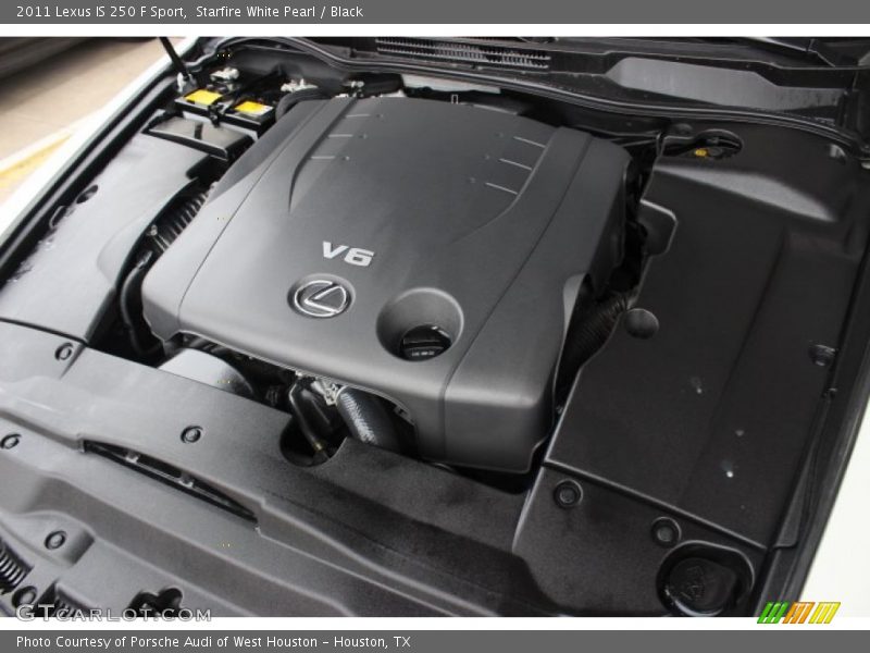 Starfire White Pearl / Black 2011 Lexus IS 250 F Sport