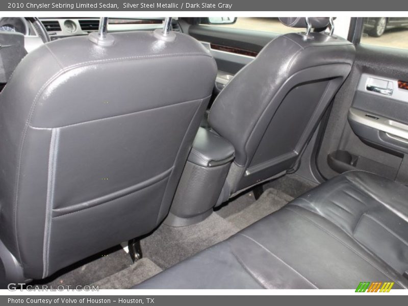 Silver Steel Metallic / Dark Slate Gray 2010 Chrysler Sebring Limited Sedan