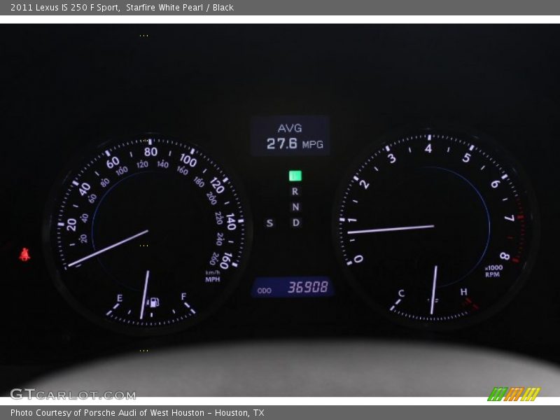 Starfire White Pearl / Black 2011 Lexus IS 250 F Sport