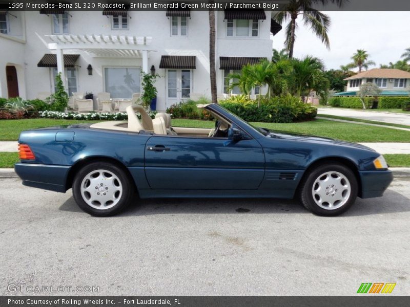  1995 SL 320 Roadster Brilliant Emerald Green Metallic