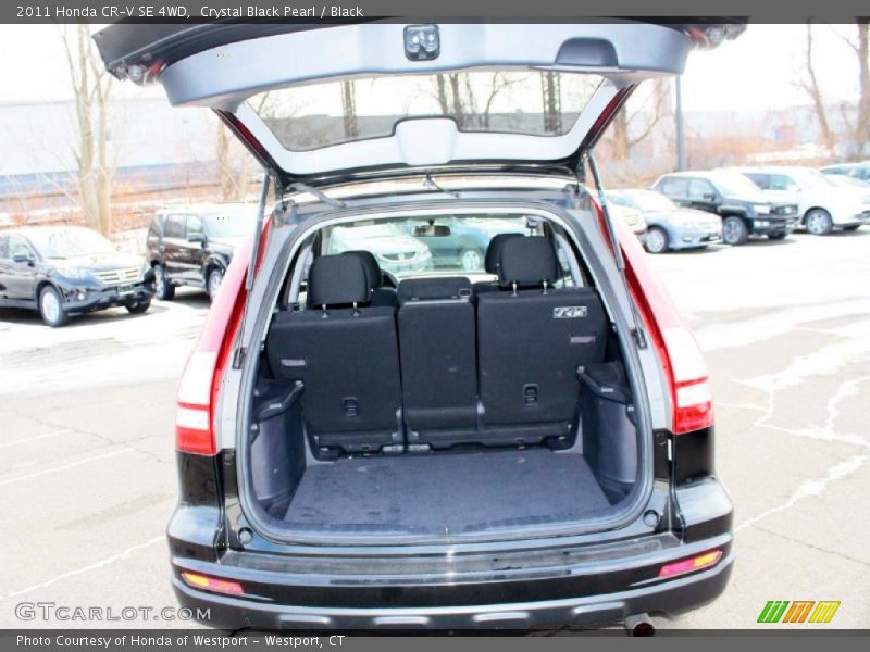Crystal Black Pearl / Black 2011 Honda CR-V SE 4WD