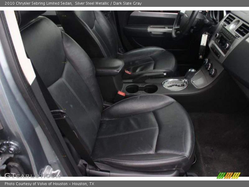 Silver Steel Metallic / Dark Slate Gray 2010 Chrysler Sebring Limited Sedan