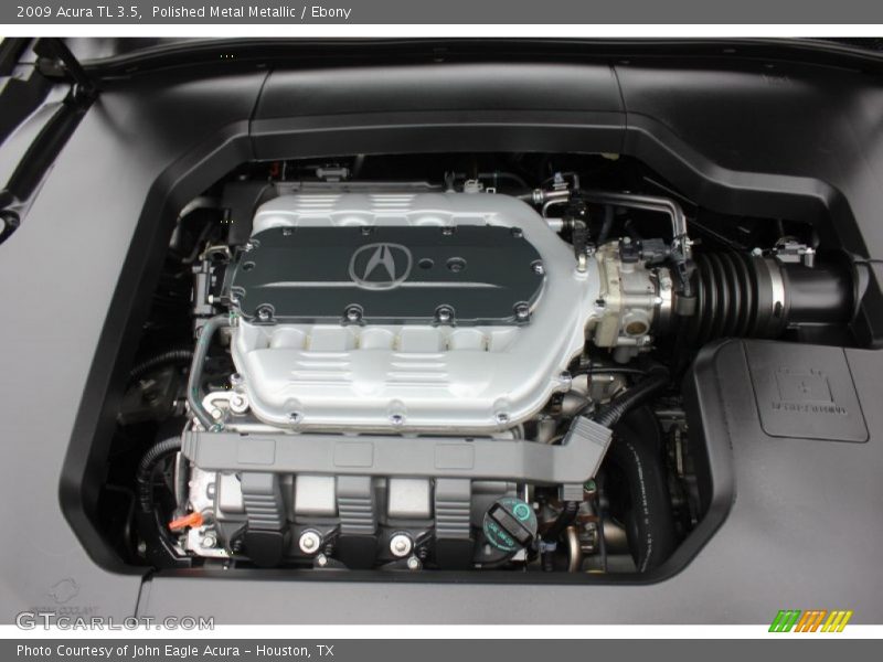 Polished Metal Metallic / Ebony 2009 Acura TL 3.5