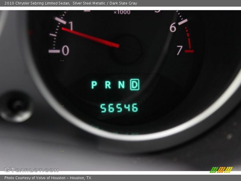 Silver Steel Metallic / Dark Slate Gray 2010 Chrysler Sebring Limited Sedan