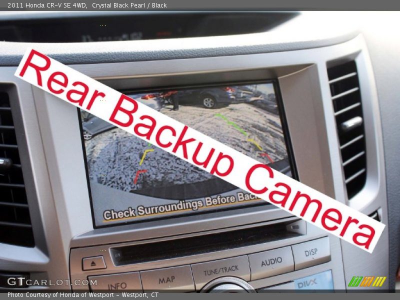 Crystal Black Pearl / Black 2011 Honda CR-V SE 4WD