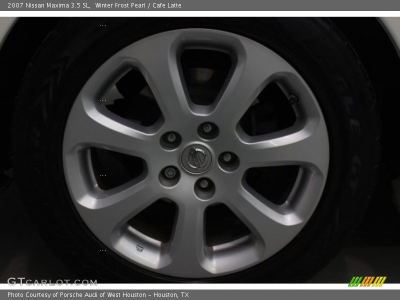 Winter Frost Pearl / Cafe Latte 2007 Nissan Maxima 3.5 SL