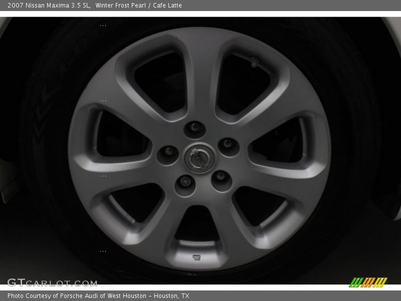 Winter Frost Pearl / Cafe Latte 2007 Nissan Maxima 3.5 SL