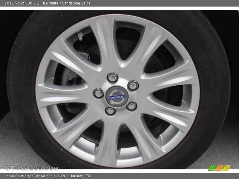 Ice White / Sandstone Beige 2011 Volvo S80 3.2