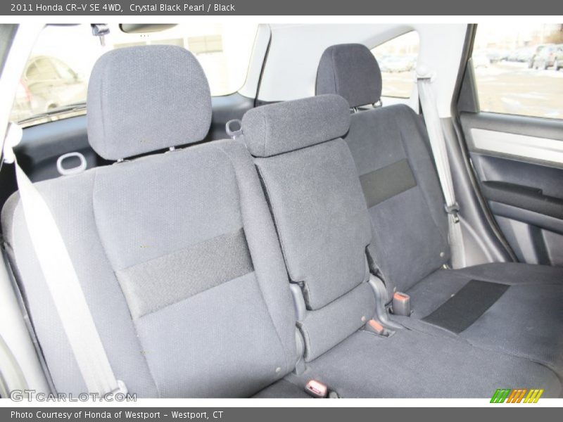 Crystal Black Pearl / Black 2011 Honda CR-V SE 4WD