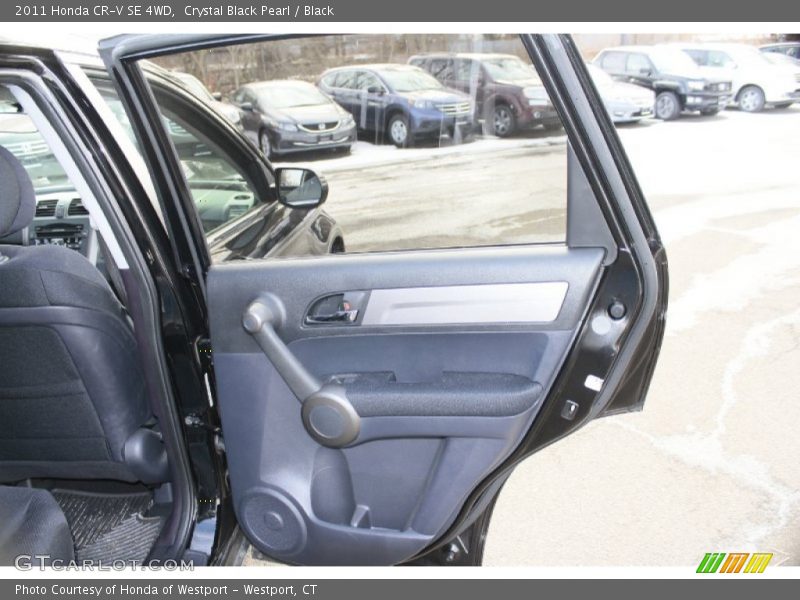 Crystal Black Pearl / Black 2011 Honda CR-V SE 4WD