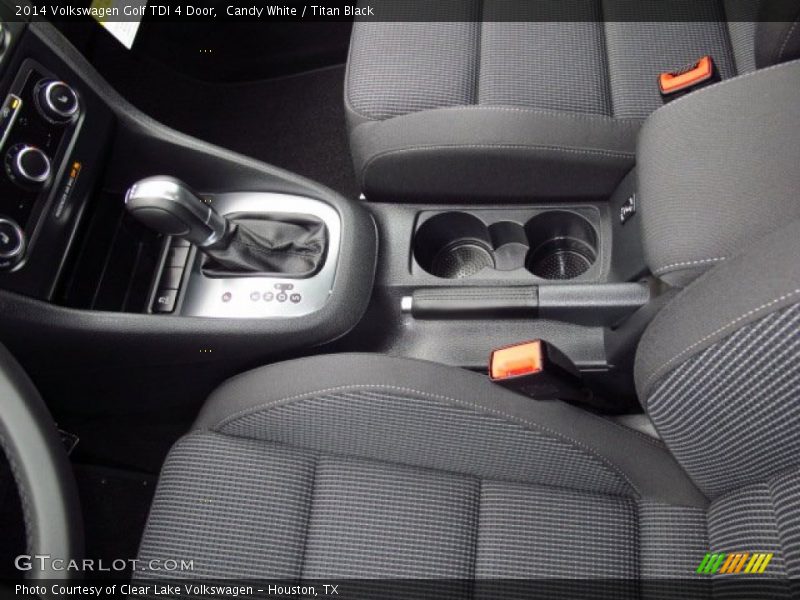 Candy White / Titan Black 2014 Volkswagen Golf TDI 4 Door