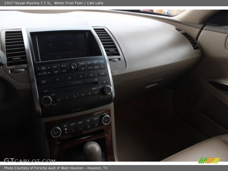 Winter Frost Pearl / Cafe Latte 2007 Nissan Maxima 3.5 SL