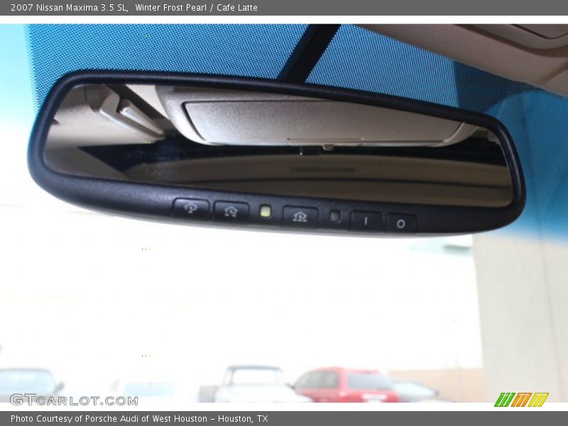 Winter Frost Pearl / Cafe Latte 2007 Nissan Maxima 3.5 SL