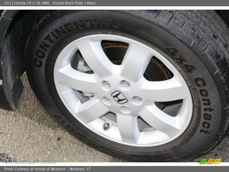 Crystal Black Pearl / Black 2011 Honda CR-V SE 4WD