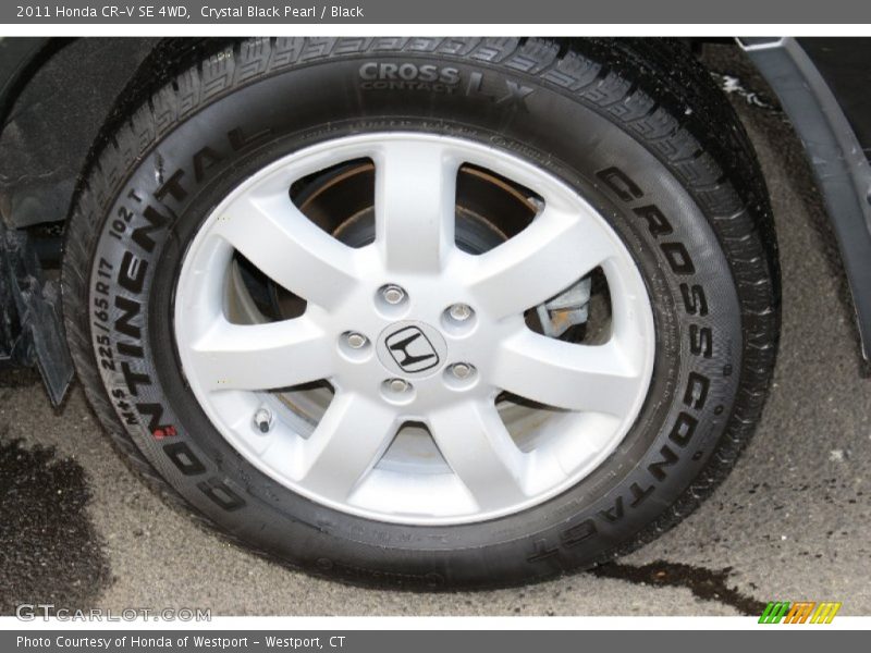 Crystal Black Pearl / Black 2011 Honda CR-V SE 4WD