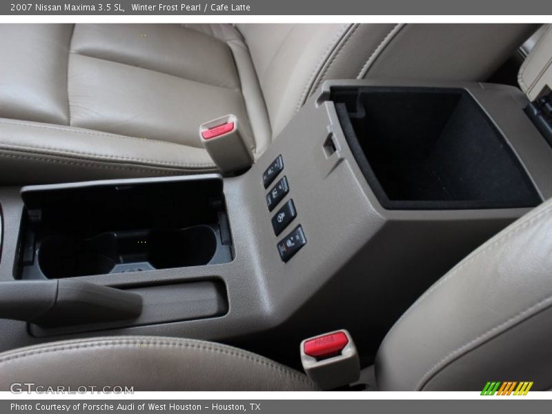 Winter Frost Pearl / Cafe Latte 2007 Nissan Maxima 3.5 SL