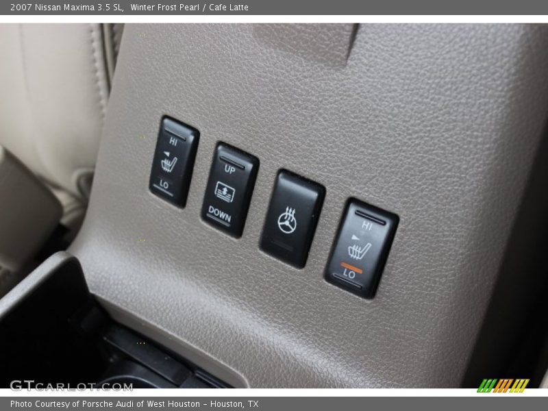 Winter Frost Pearl / Cafe Latte 2007 Nissan Maxima 3.5 SL
