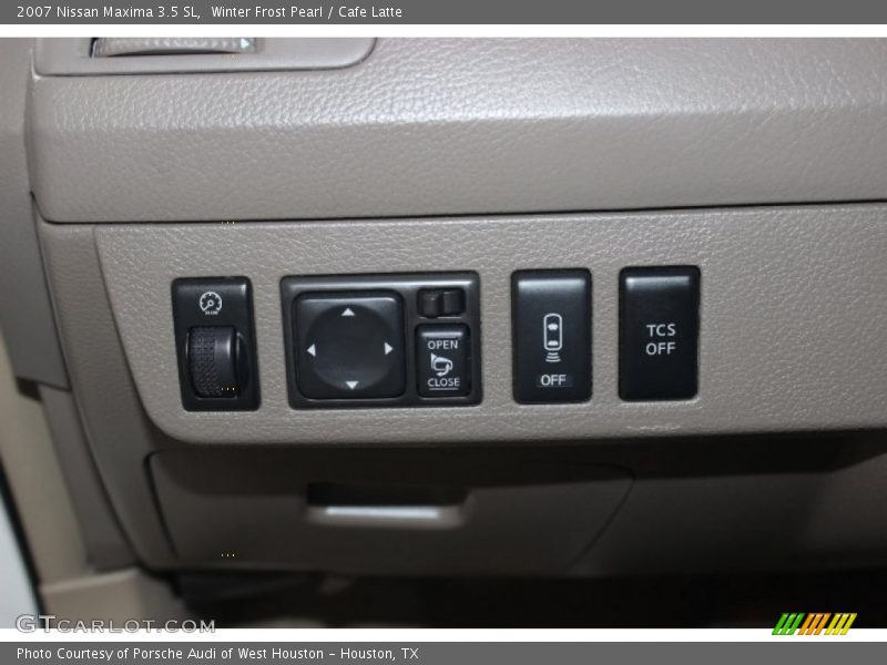 Winter Frost Pearl / Cafe Latte 2007 Nissan Maxima 3.5 SL