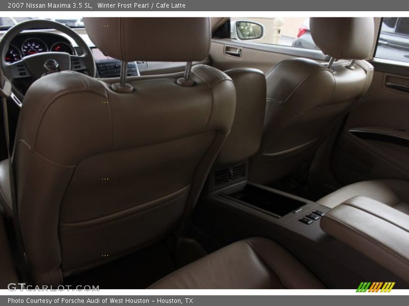 Winter Frost Pearl / Cafe Latte 2007 Nissan Maxima 3.5 SL
