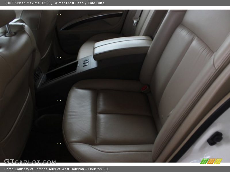 Winter Frost Pearl / Cafe Latte 2007 Nissan Maxima 3.5 SL