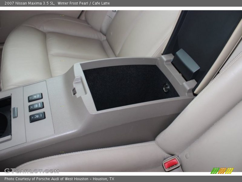 Winter Frost Pearl / Cafe Latte 2007 Nissan Maxima 3.5 SL